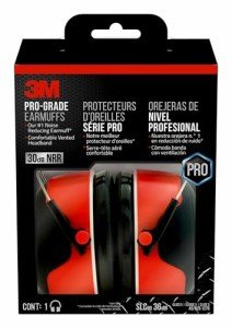 3M Pro-Grade Adjustable Hearing Protection Earmuffs