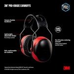 3M Pro-Grade Adjustable Hearing Protection Earmuffs