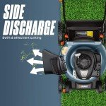 SENIX 21-Inch Gas Push Lawn Mower with Briggs & Stratton