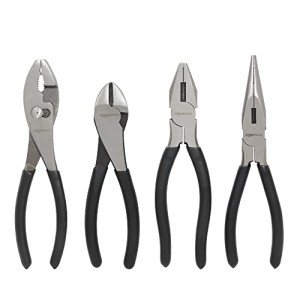 4-Piece Pliers Set by AmazonBasics