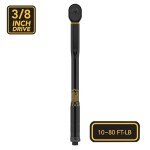 LEXIVON 3/8-Inch Click Torque Wrench 10-80 Ft-Lb