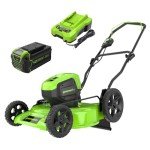 Greenworks 40V 19" High Wheel Lawn Mower