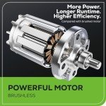 Greenworks 40V 19" High Wheel Lawn Mower