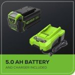 Greenworks 40V 19" High Wheel Lawn Mower