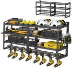 Heavy Duty Power Tool Organizer with Drill Holder