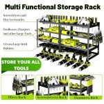 Heavy Duty Power Tool Organizer with Drill Holder