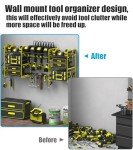 Green Power Tools Wall Mount Organizer Rack