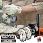 Lancelot 14 Tooth Angle Grinder Tool Attachment