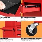 Goplus 6-Drawer Rolling Tool Chest with Lockable Wheels