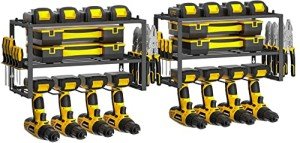 Power Tool Organizer - Wall Mounted Drill Holder