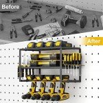 Power Tool Organizer - Wall Mounted Drill Holder