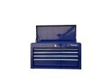 6-Drawer Portable Metal Tool Chest - Blue