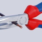 KNIPEX 8-Inch Long Nose Pliers with Cutter