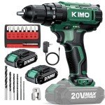 Cordless Hammer Drill Kit with Screw Bits