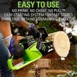 Greenworks 40V 14” Chainsaw with Battery & Charger