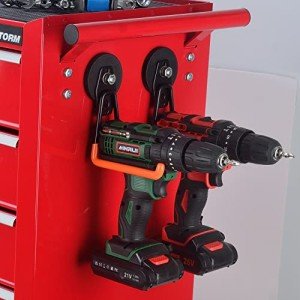 Heavy Duty Magnetic Power Tool Organizer – 2 Pack