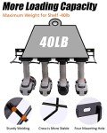 WellMall Wall Mount Power Tool Organizer Shelf