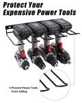 WellMall Wall Mount Power Tool Organizer Shelf
