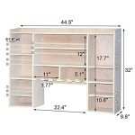 Wall-Mounted Power Tool Organizer and Charging Station