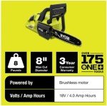 Ryobi ONE+ 10" Cordless Brushless Chainsaw Kit