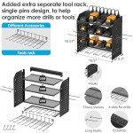 Modular Power Tool Organizer with Charging Station