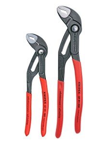 KNIPEX Cobra Pliers Set – 2 Pieces, Red