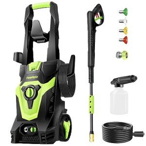 PowRyte 4800 PSI Electric Pressure Washer with Foam Cannon