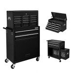 Tuffiom 8-Drawer Rolling Tool Chest with Lock