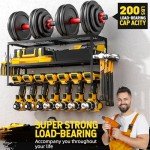 7-Drill Wall Mount Power Tool Organizer