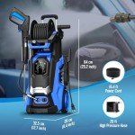 5000 PSI Electric Pressure Washer with Foam Cannon