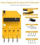 JUNNUJ Power Tool Organizer with Charging Station