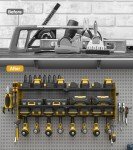 JUNNUJ Power Tool Organizer with Charging Station