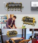 JUNNUJ Power Tool Organizer with Charging Station