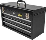 JEGS Metal 3-Drawer Toolbox with Lock & Keys