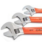 Crescent 3-Piece Cushion Grip Adjustable Wrench Set