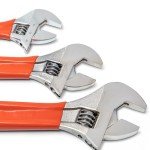 Crescent 3-Piece Cushion Grip Adjustable Wrench Set