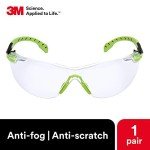 3M Solus 1000 Safety Glasses with Anti-Fog Lens