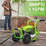 Greenworks Pro 3000 PSI Electric Pressure Washer