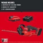CRAFTSMAN V20 Cordless Hedge Trimmer & Branch Cutter