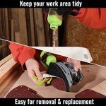WORKPRO Compact Electric Detail Sander with Dust Collector