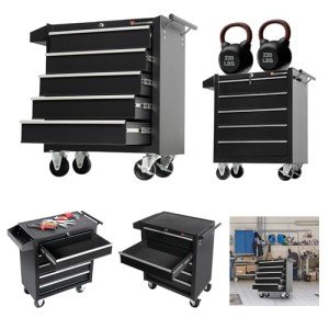 TANKSTORM Heavy Duty Rolling Tool Chest with Drawers