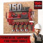 Power Tool Organizer with Pegboards and Hooks
