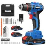 Vniissok 18V Cordless Drill Set with Accessories