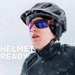 Black Fleece Ear Warmers for Running and Sports