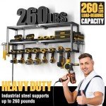 YYR Heavy Duty Power Tool Organizer with Charger