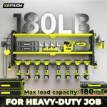 Power Tool Organizer with Charging Station & Drill Holder