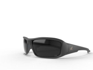 EDGE Brazeau Polarized Safety Glasses - Black Frame