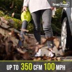 SnapFresh 20V Cordless Leaf Blower with Battery
