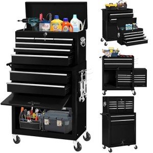 Rolling Tool Chest on Wheels with 8 Drawers