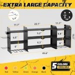 Xankzi Wall-Mounted Power Tool Organizer with Charger